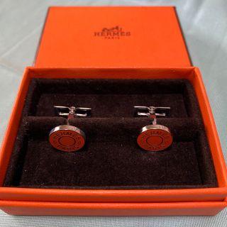 エルメス(Hermes)のHERMES エルメス　カフス　オレンジ(カフリンクス)