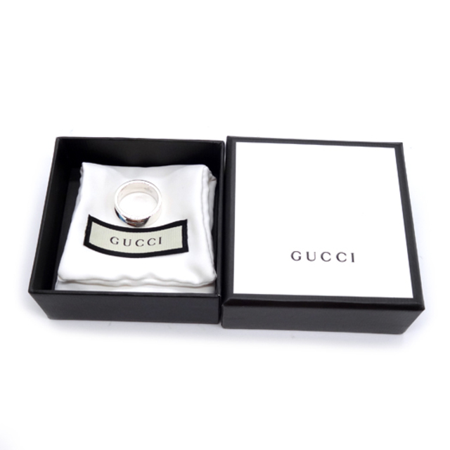 Gucci(グッチ)のグッチ カットアウトG Gロゴ リング シルバー 925 #20 約19号 レディースのアクセサリー(リング(指輪))の商品写真