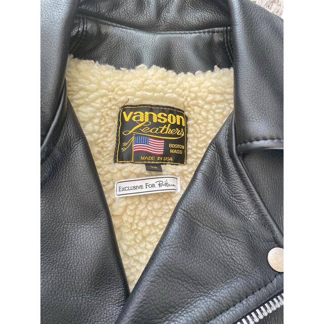 29700円包装・送料無料 在庫アウトレット vanson✖️RonHerman別注