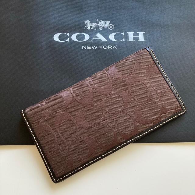 COACH - コーチ COACH シグネチャー カード・お札入れ【新品未使用