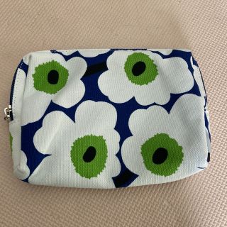 新品　marimekko マリメッコ　マリロゴ　ポーチ　レア　タグ付き