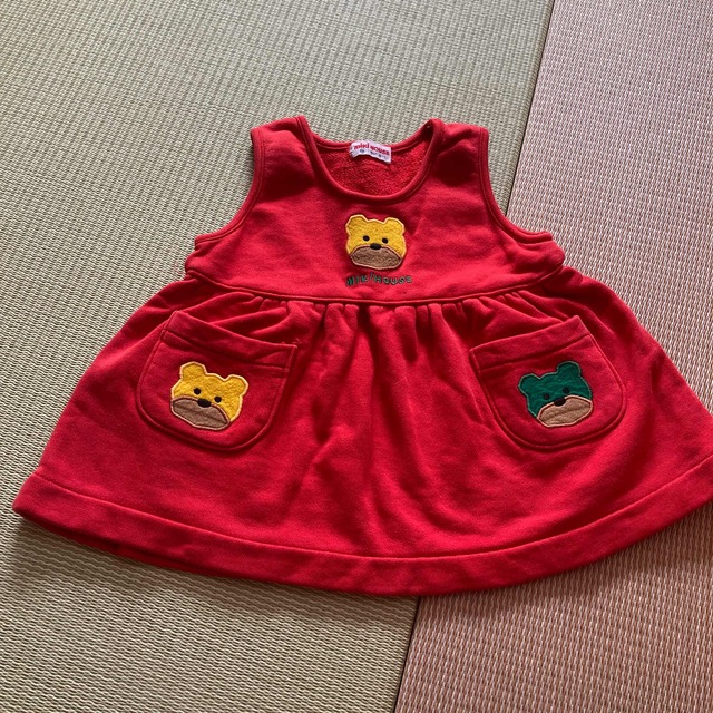 mikihouse(ミキハウス)のミキハウスワンピース キッズ/ベビー/マタニティのベビー服(~85cm)(ワンピース)の商品写真