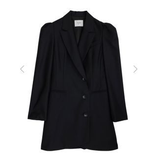 Ameri  POWER SHOULDER LONG JACKET