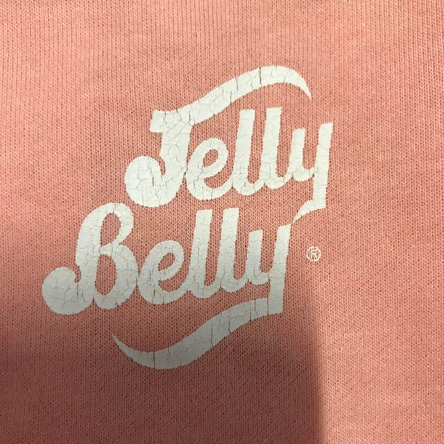 パーカー・Jelly Belly・淡ピンク・美品・S-M・セレクトショップ レディースのトップス(パーカー)の商品写真