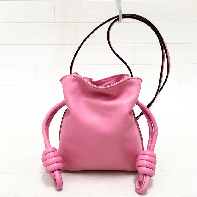 ☆シリアル付☆ロエベ LOEWE 現行モデル ミニフラメンコノット
