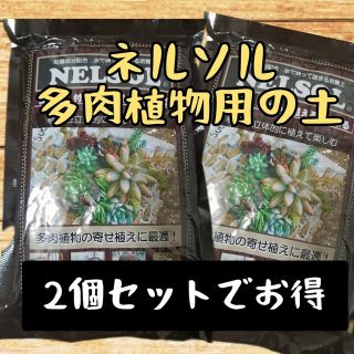 ～2個セットでお得～ネルソル多肉植物寄せ植え用の土(その他)