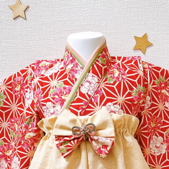 ハンドメイド✿ベビー袴+お花のヘアバンド | lacabanenca.es