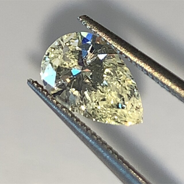 ペアシェイプダイヤモンド　ルース　1.080ct