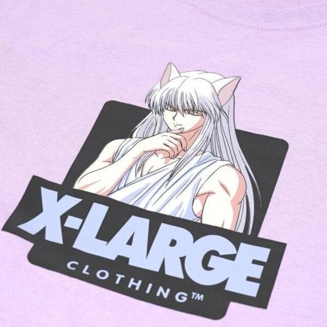 XLARGE   XLARGE 幽遊白書 蔵馬 Tシャツ Ⅿ 紫 冨樫義博展 stussyの