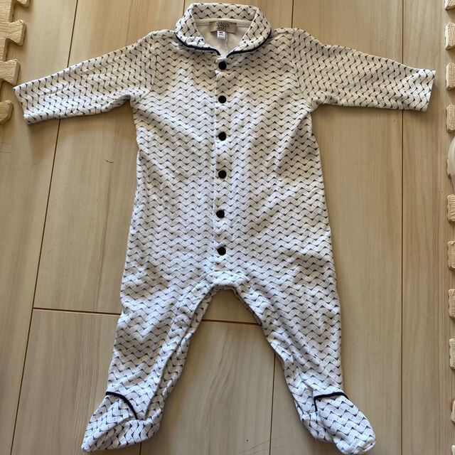 Armani(アルマーニ)のアルマーニベビーロンパース長袖　ARMANIBABY美品 キッズ/ベビー/マタニティのベビー服(~85cm)(ロンパース)の商品写真