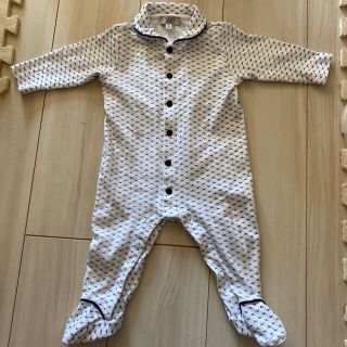 アルマーニ(Armani)のアルマーニベビーロンパース長袖　ARMANIBABY美品(ロンパース)