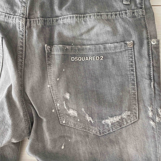 DSQUARED2(ディースクエアード)の激シブ‼️DSQUARED2   46 グレー  SKATER(スケーター) メンズのパンツ(デニム/ジーンズ)の商品写真