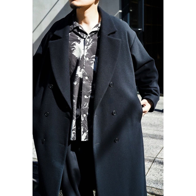 COOTIE(クーティー)のCOOTIE Wool Mossa Double Chester Coat メンズのジャケット/アウター(その他)の商品写真