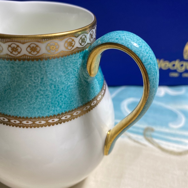 未使用】WEDGWOOD ユーランダーパウダーターコイズ 未使用】WEDGWOOD ユーランダーパウダーターコイズ
