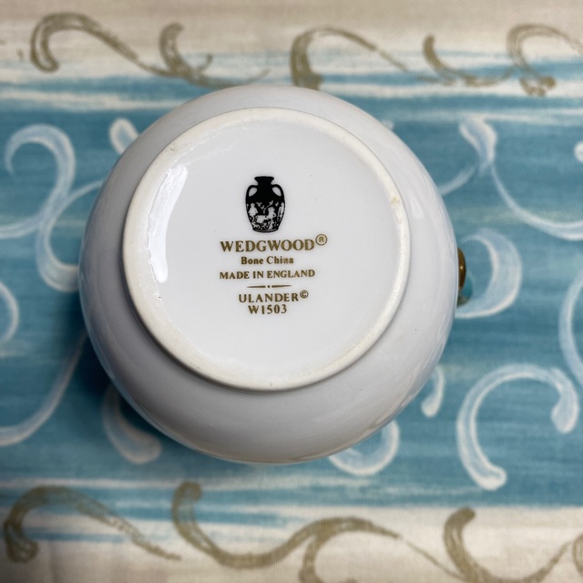 未使用】WEDGWOOD ユーランダーパウダーターコイズ 未使用】WEDGWOOD ユーランダーパウダーターコイズ