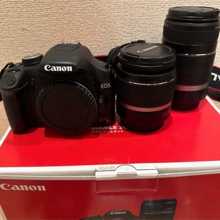 カメラ デジタルカメラ Canon - Canon EOS KISS X3 Wズームキットの通販 by たると｜キヤノン 