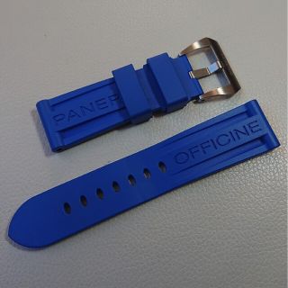 PANERAI - パネライ 純正ベルト ラバー 純正尾錠 ブルー PANERAIの通販