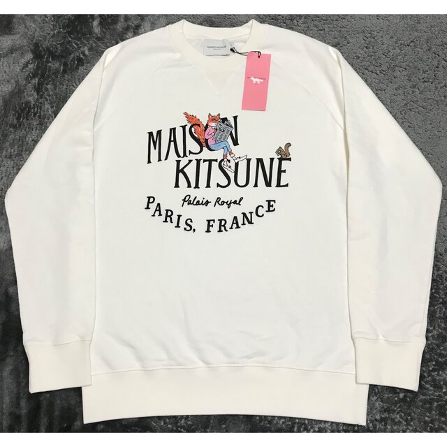 maisonkitsune プリントスウェット