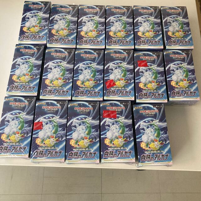 2022セール ポケモン - 17BOX 白熱のアルカナ 新品未開封 シュリンク有