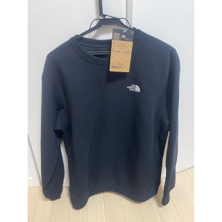 ザノースフェイス(THE NORTH FACE)の新品未使用タグ付き！ノースフェイス　ブラック　トレーナー　裏起毛(スウェット)