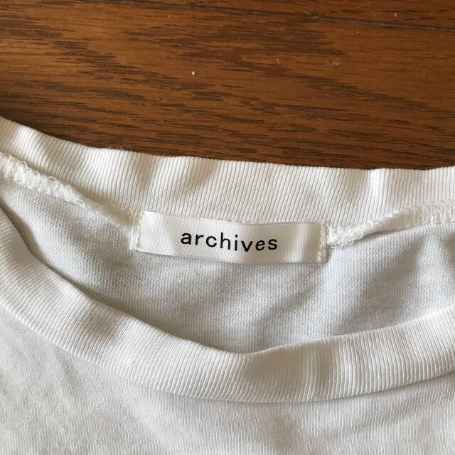 archives(アルシーヴ)のarchives Tシャツ レディースのトップス(Tシャツ(半袖/袖なし))の商品写真