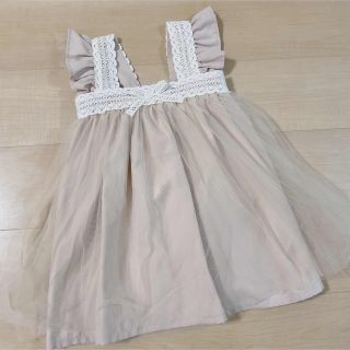 ☆新品未使用☆ Cottoli チュールワンピース　110(ワンピース)