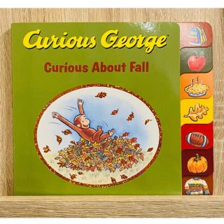 英語絵本　キッズ洋書　おさるのジョージ　Curious About Fall 秋(絵本/児童書)