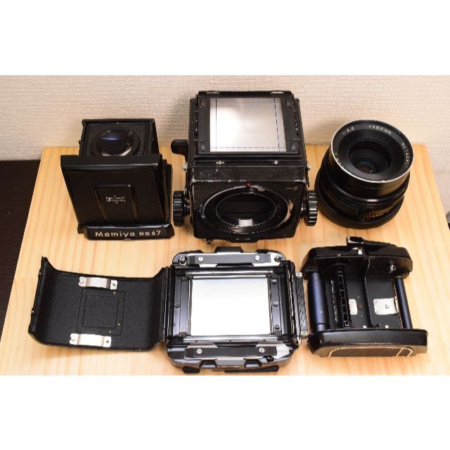 USTMamiya(マミヤ)のK06 / マミヤ  RB67 90mm F3.8 レンズセット/4501-33 スマホ/家電/カメラのカメラ(フィルムカメラ)の商品写真