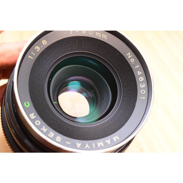 USTMamiya(マミヤ)のK06 / マミヤ  RB67 90mm F3.8 レンズセット/4501-33 スマホ/家電/カメラのカメラ(フィルムカメラ)の商品写真