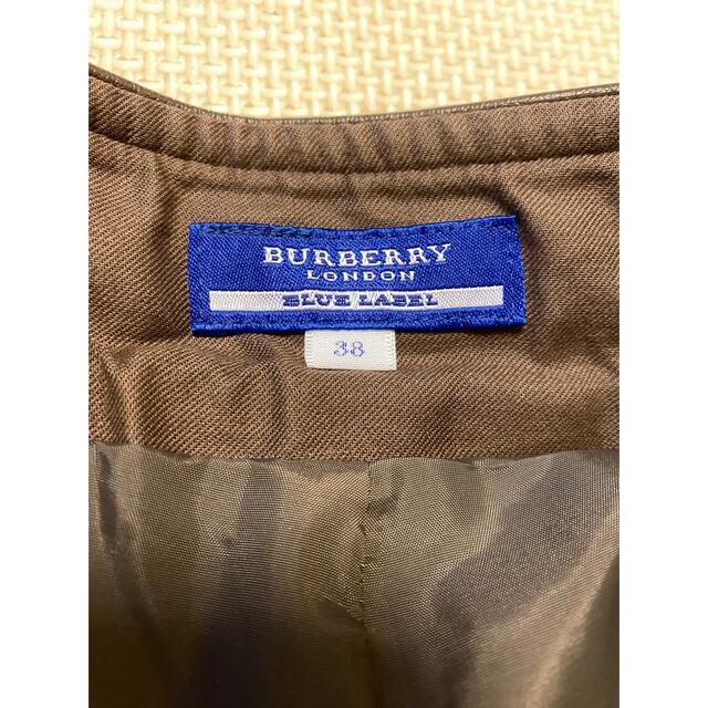 BURBERRY BLUE LABEL(バーバリーブルーレーベル)のBURBERRY BLUE LABEL ピンクチェックキュロット レディースのパンツ(キュロット)の商品写真