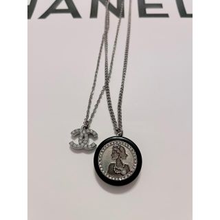 シャネル(CHANEL)のCHANEL シャネル　ネックレス　ココシャネル　ココマーク　クルーズ　シルバー(ネックレス)