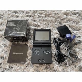 ゲームボーイアドバンス(ゲームボーイアドバンス)のNintendo GAMEBOY ADVANCE SP/オニキスブラック(携帯用ゲーム機本体)