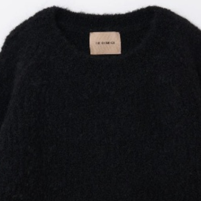 THE SHISHIKUI. ALPACA 65 KNIT / BLACK レディースのトップス(ニット/セーター)の商品写真