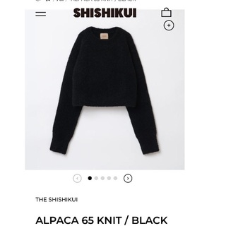 THE SHISHIKUI  シシクイALPACA KNIT DRESS