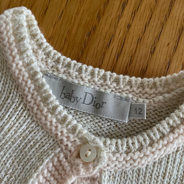 baby Dior - BabyDior セットアップワンピース 12mの通販 by nanan's