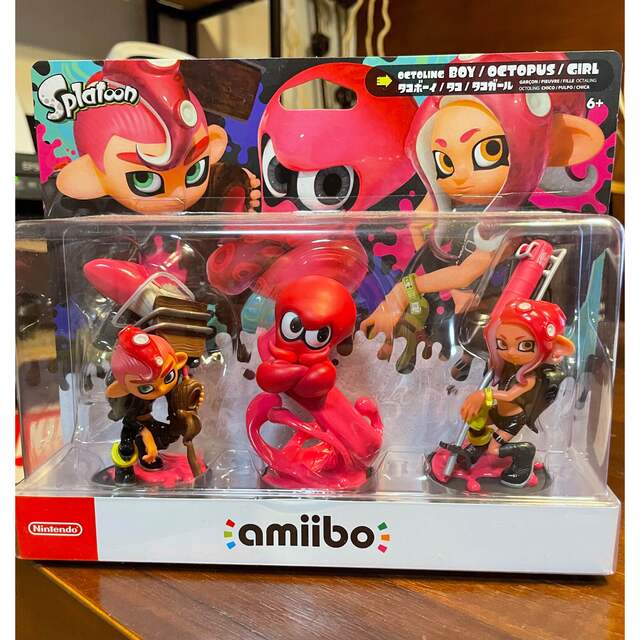 amiibo トリプルセット スプラトゥーン - ゲームキャラクター