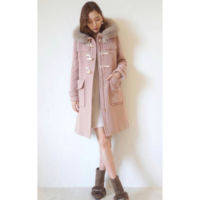 JILL by JILLSTUARTダッフルコート ピンク M 驚きの価格が実現！ 8960 ...