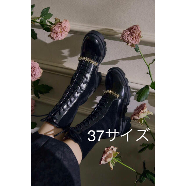 herlipto Crystal Lace-Up Ankle Boots 靴/シューズ 靴/シューズ