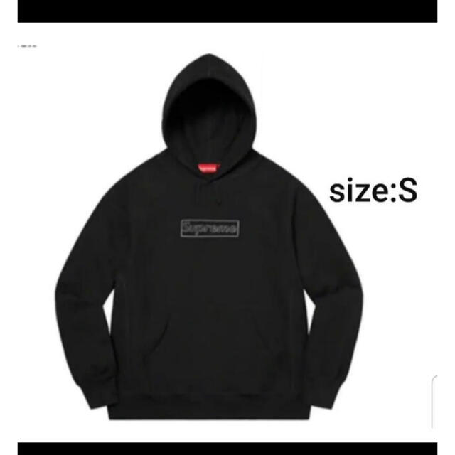 （限定特価）Supreme KAWS Chalk Logo Hooded