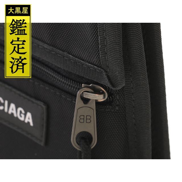 Balenciaga(バレンシアガ)のBALENCIAGA　バレンシアガ　サコッシュ　ショルダーバッグ　黒　【474】 メンズのバッグ(ショルダーバッグ)の商品写真