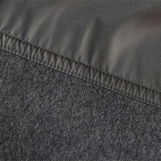adidas アディダス ジップアップジャケット ブルゾン ウール 刺繍ロゴ