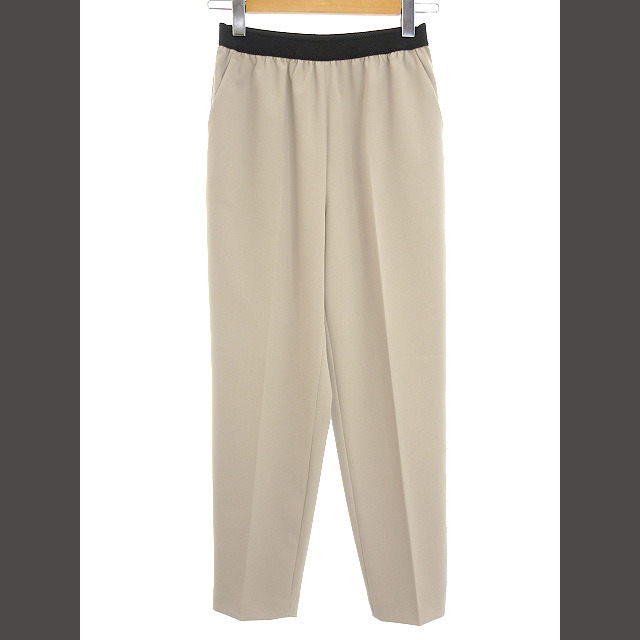 TO BE CHIC 2way ストレッチ パンツ パール 2021AW developer