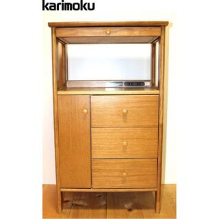 カリモクカグ(カリモク家具)のKARIMOKUカリモクレンジ台/ブラウン(棚/ラック/タンス)