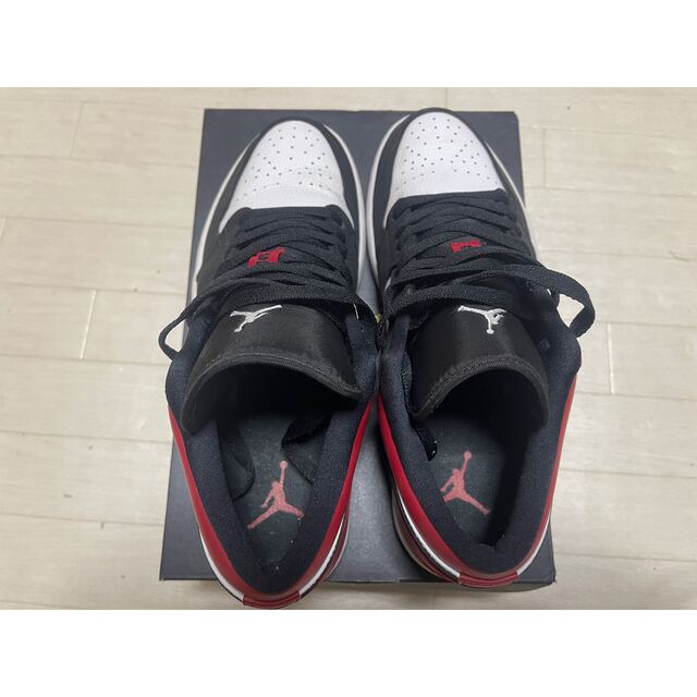 Nike Air Jordan 1 Low "Black Toe" 28cm