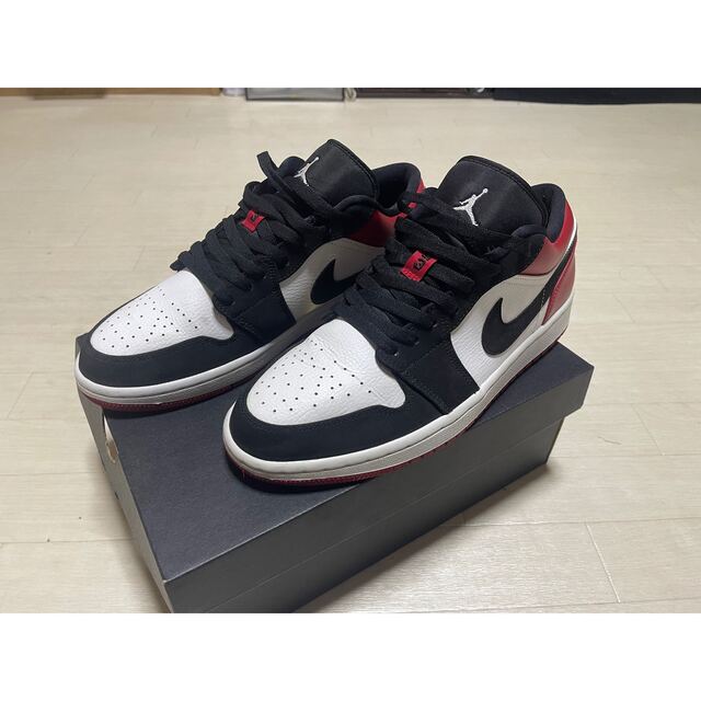 Nike Air Jordan 1 Low "Black Toe" 28cm