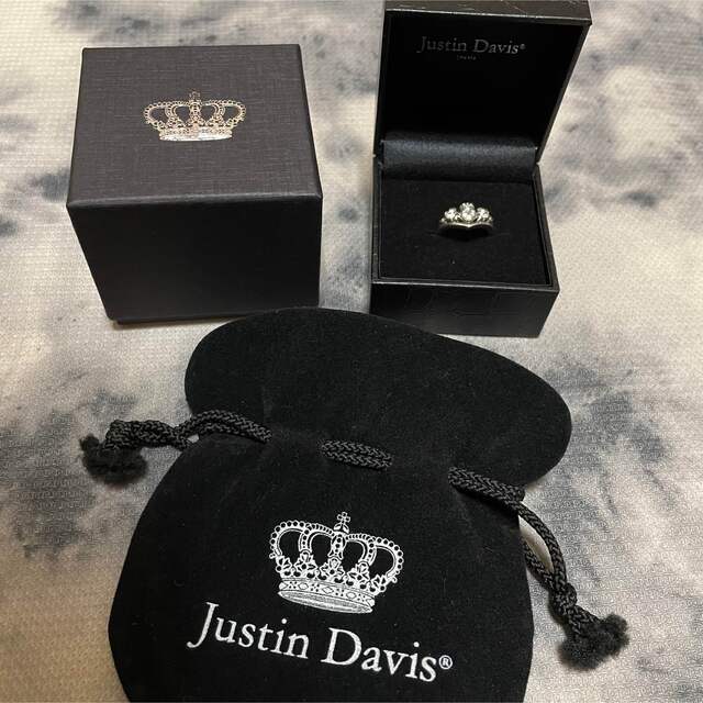 Justin Davis(ジャスティンデイビス)のJUSTINDAVIS プリンセスハート 指輪  レディースのアクセサリー(リング(指輪))の商品写真