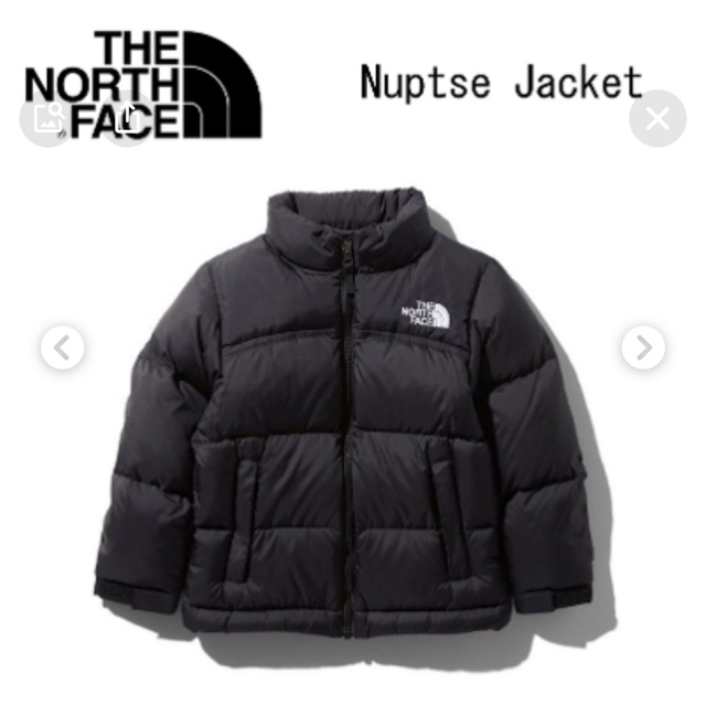 THE NORTH FACE ヌプシジャケットNDJ91863 ブラック　140なし伸縮性