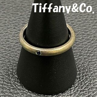 ティファニー(Tiffany & Co.)のティファニー サファイア スタッキング バンドリング エルサペレッティ 925(リング(指輪))