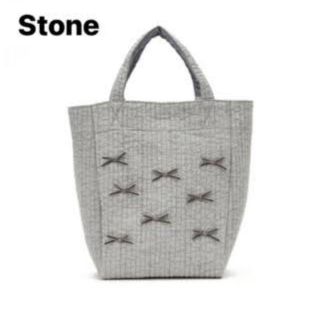 ドゥロワー(Drawer)の完売　gypsohila ジプソフィア　CityBag STONE グレー　(トートバッグ)