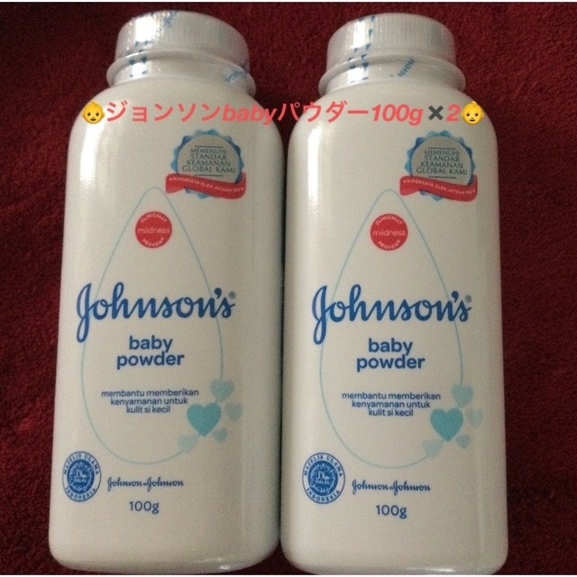 Johnson's(ジョンソン)の👶ジョンソンbabyパウダー(100g)2本👶Ⓜ️Ⓜ️👶 その他のその他(その他)の商品写真